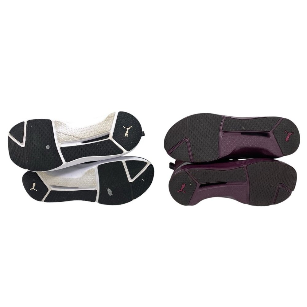 Lot of 2 Puma Fierce KRM & Swan Womens‎ Slip On Sneakers Size 7.5 Purple Black - Picture 12 of 12